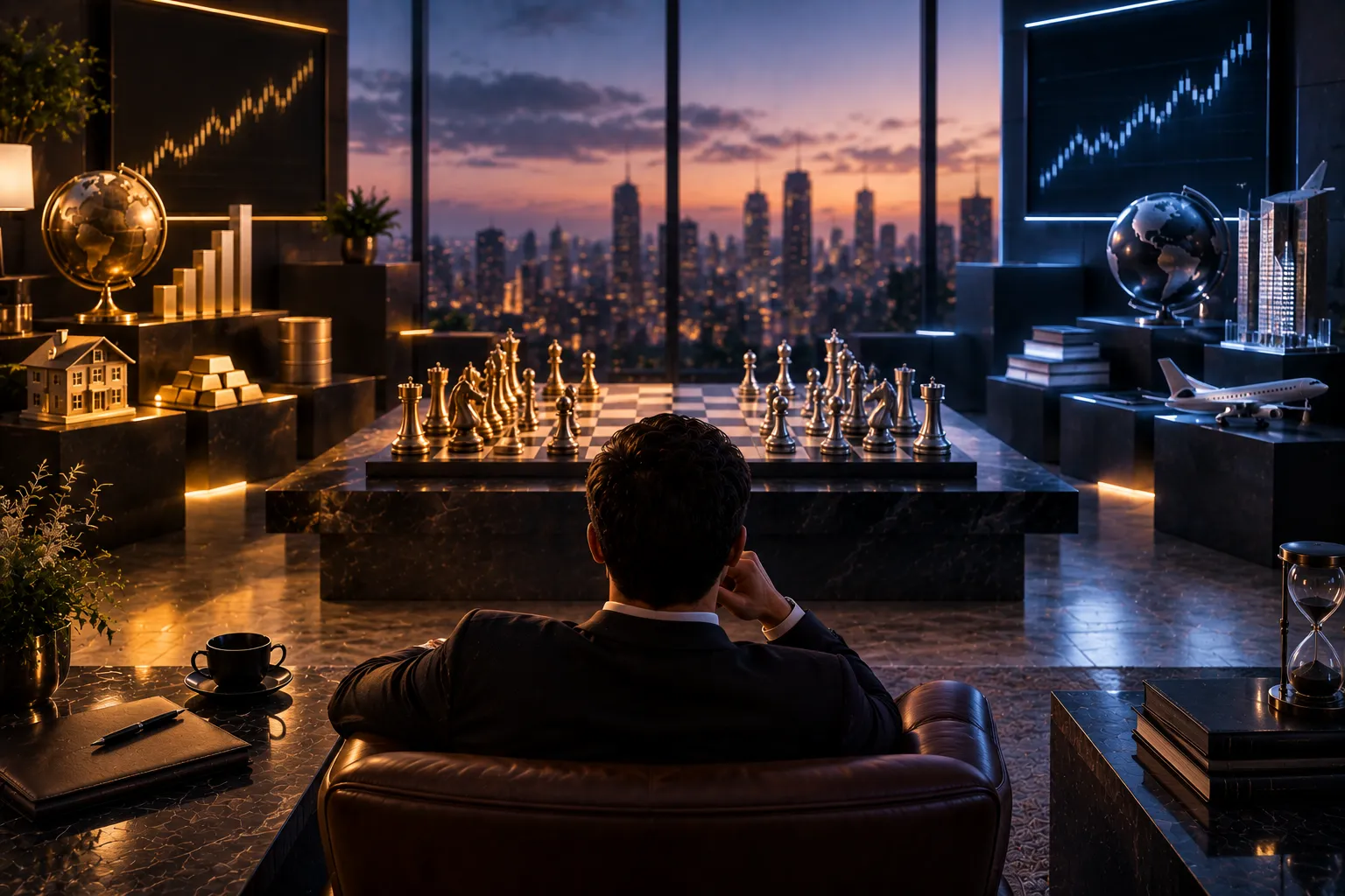 Investidor experiente comparando XP e BTG Pactual para escolher uma plataforma de investimentos