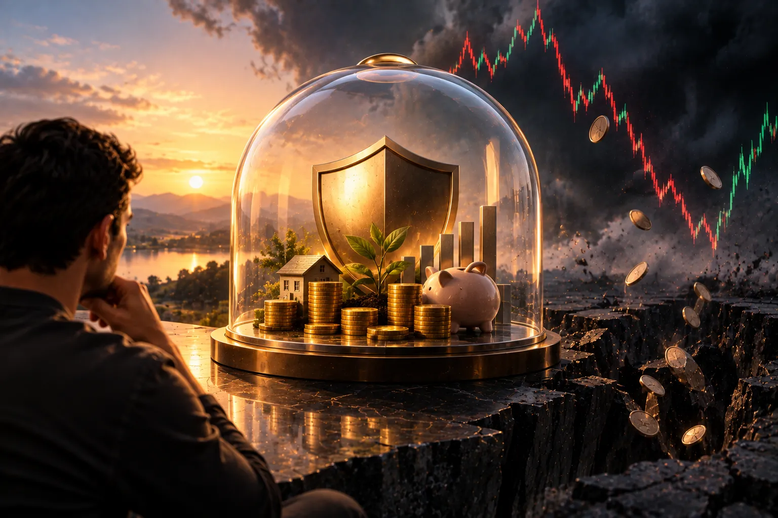 Segurança do investimento não significa que ele não possa perder valor