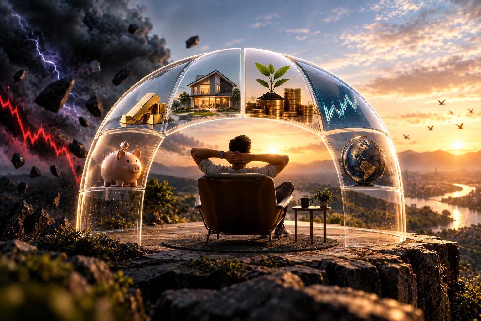 Diversificação de investimentos como estratégia para aumentar a segurança financeira