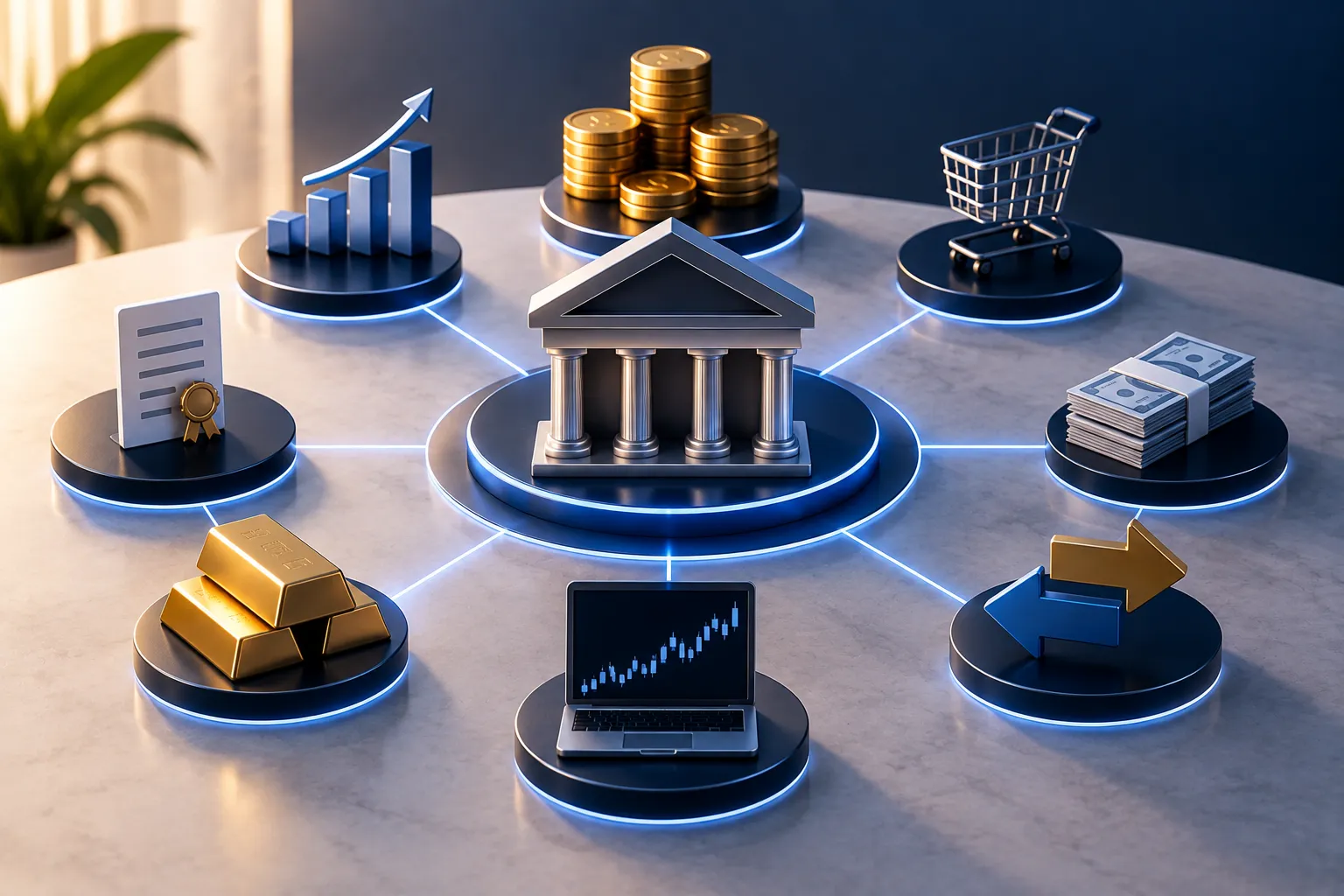 Principais taxas BTG em diferentes serviços e investimentos