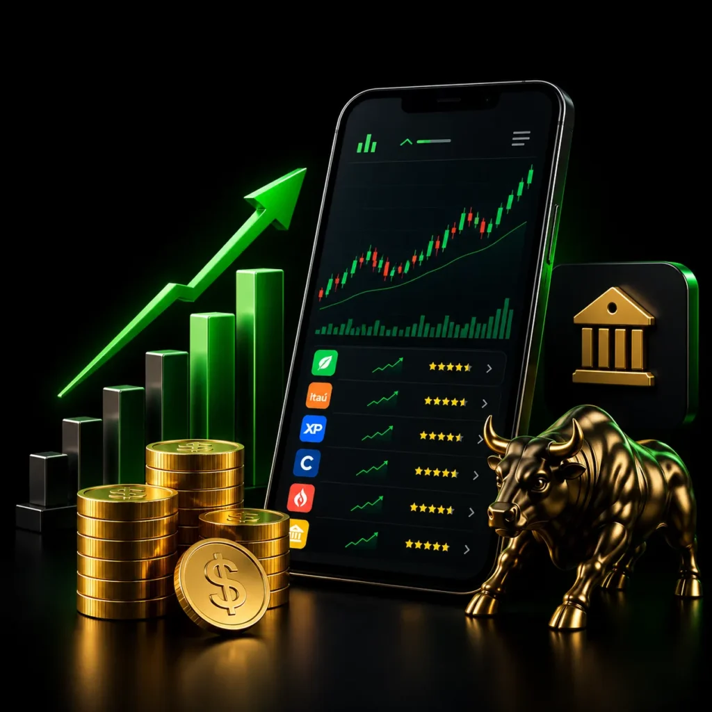 Corretoras de investimentos e plataformas para investir