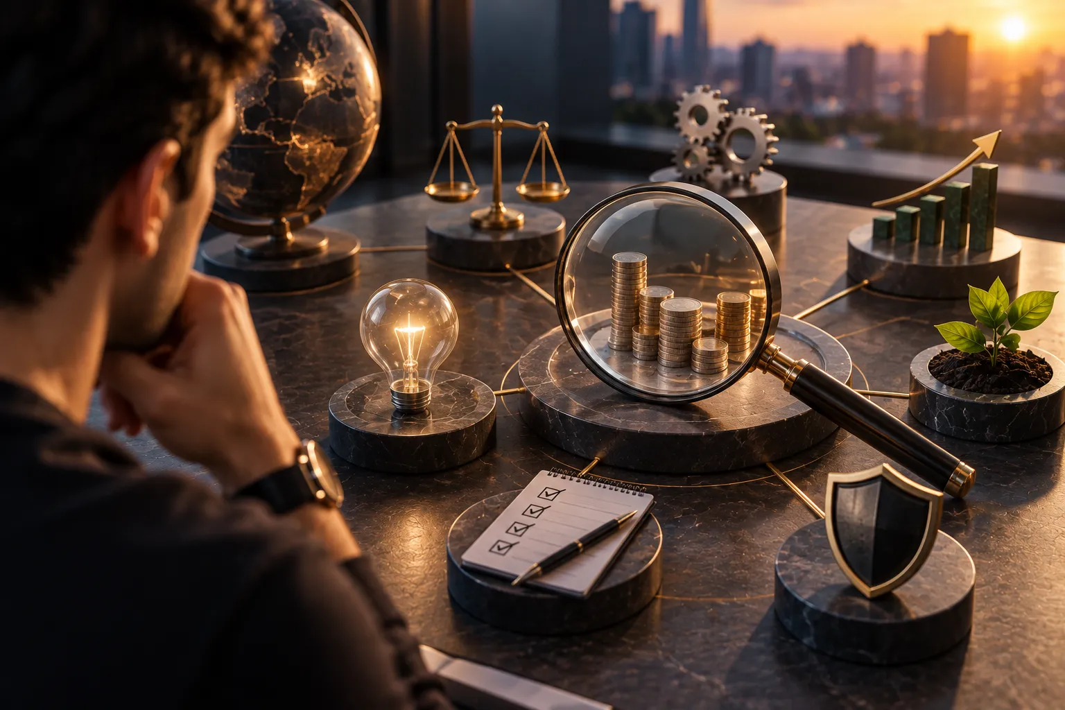 Como analisar uma taxa antes de investir