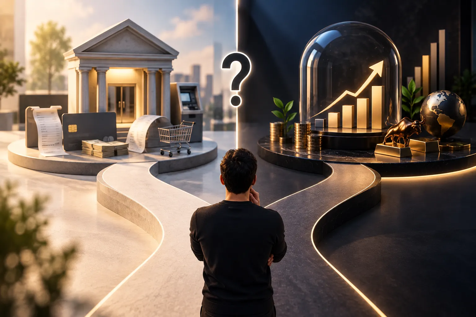 Diferença entre conta bancária e conta de investimentos