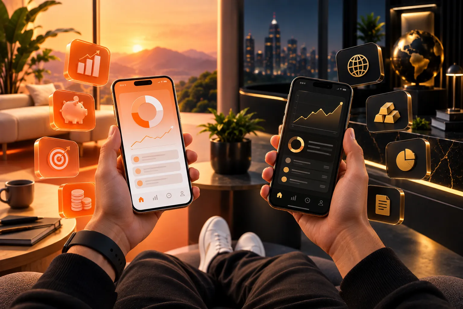Rico ou XP: comparação dos aplicativos de investimentos
