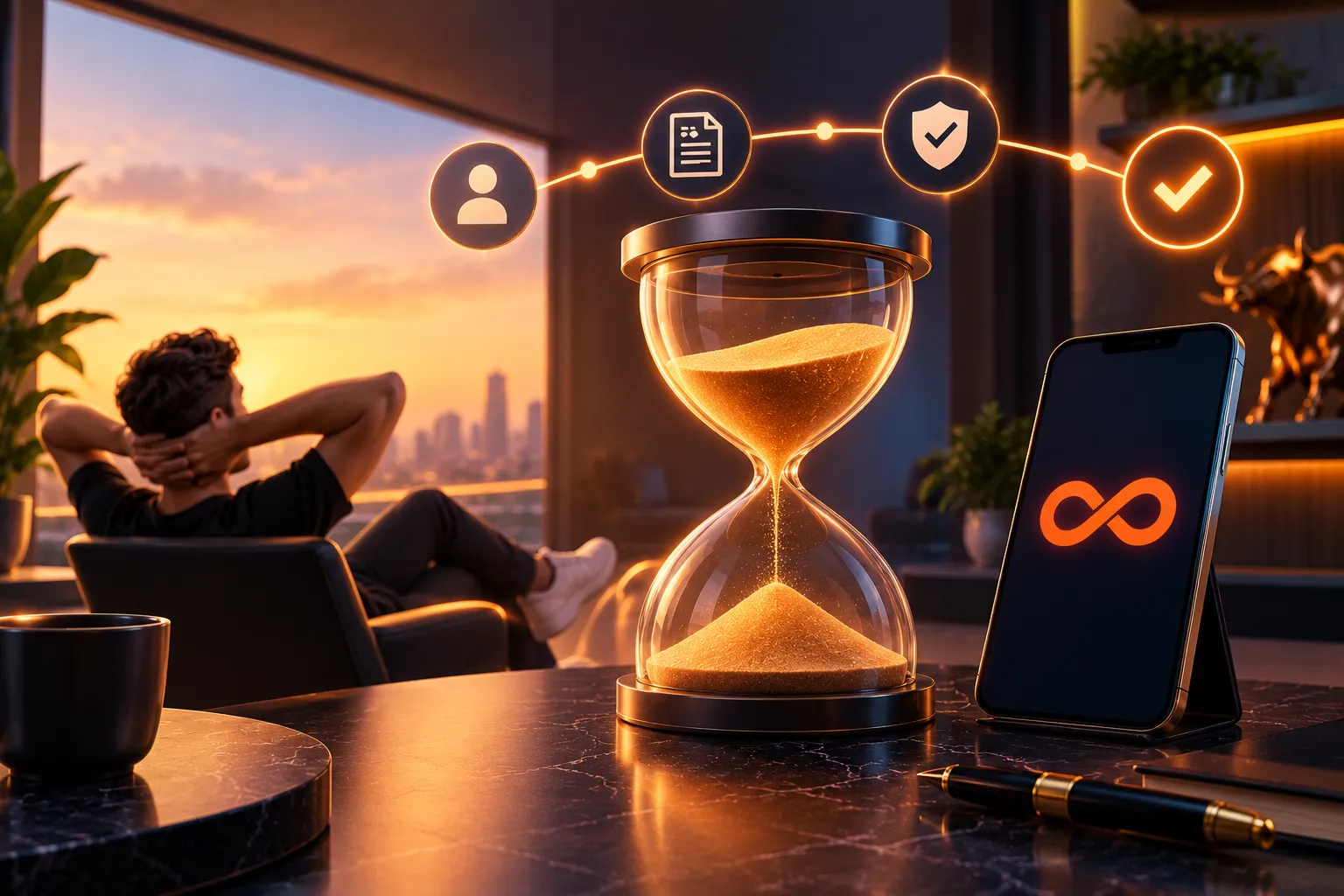 Quanto tempo demora para criar uma conta na Rico