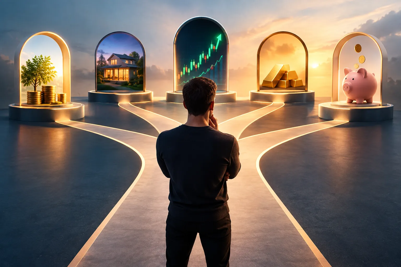 Como escolher seu primeiro investimento de acordo com seus objetivos