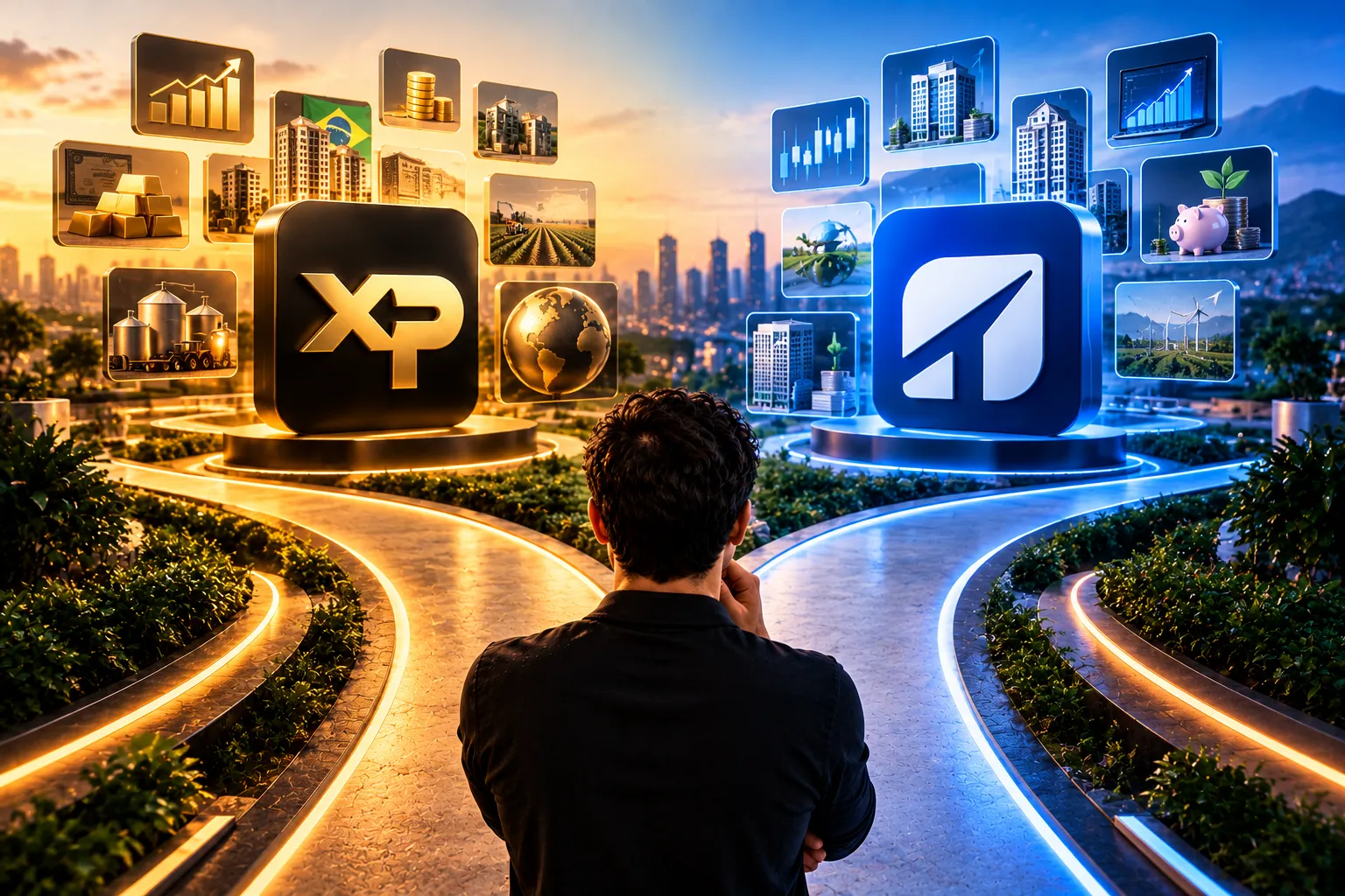 Comparação entre XP e Toro Investimentos para diferentes tipos de investimentos