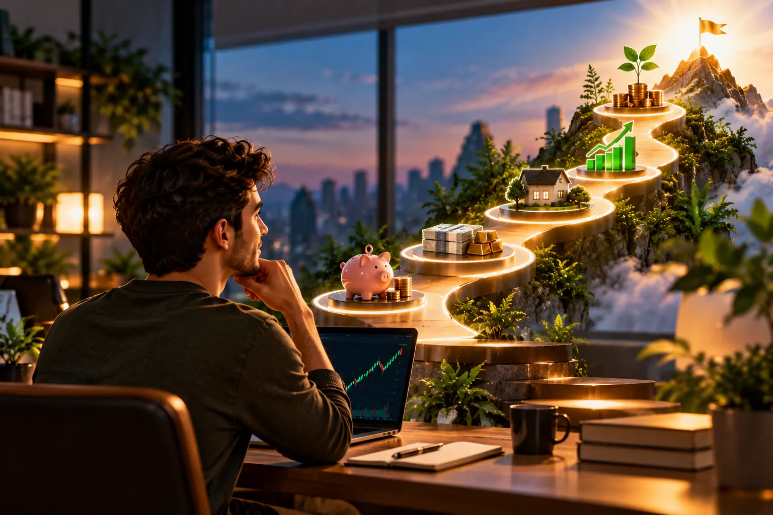 essa corretora para quem está começando a investir? Pessoa aprendendo sobre investimentos