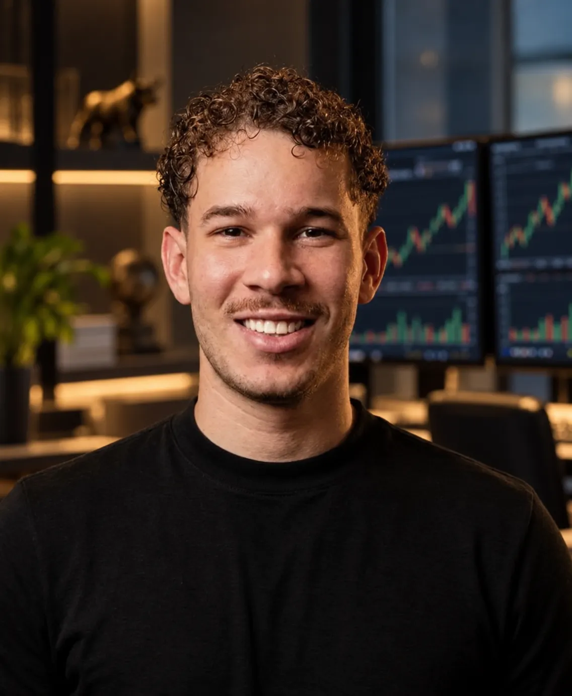 Andrey Souza, estudante de Publicidade e Propaganda e investidor na bolsa de valores