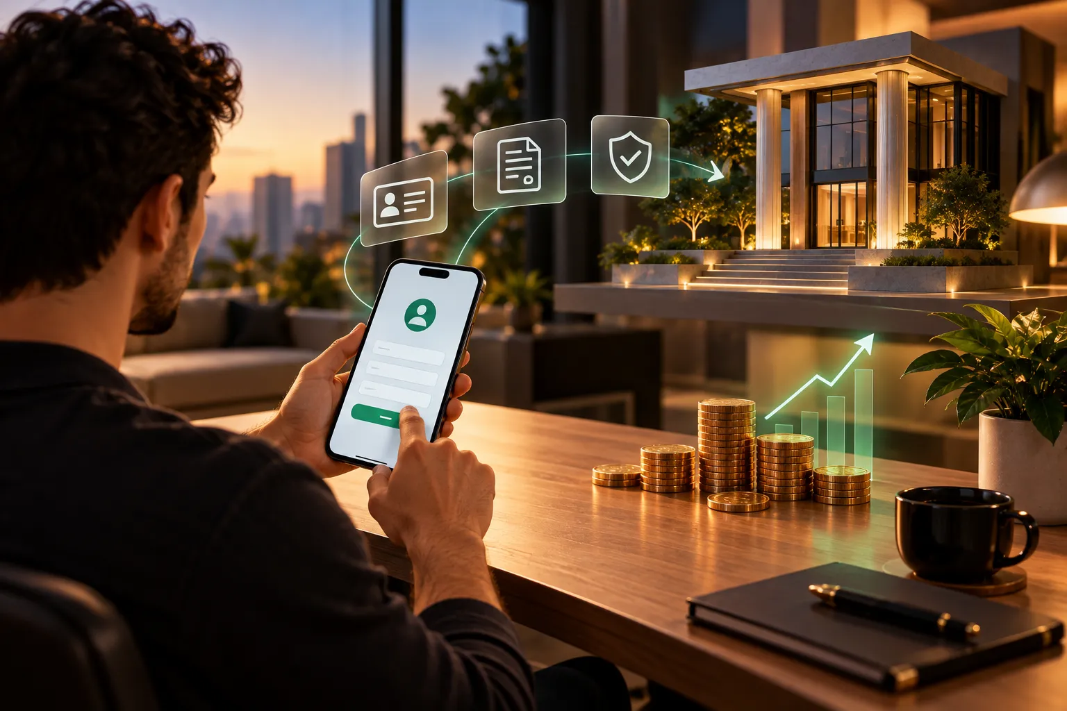 Como fazer cadastro em uma instituição financeira pelo celular