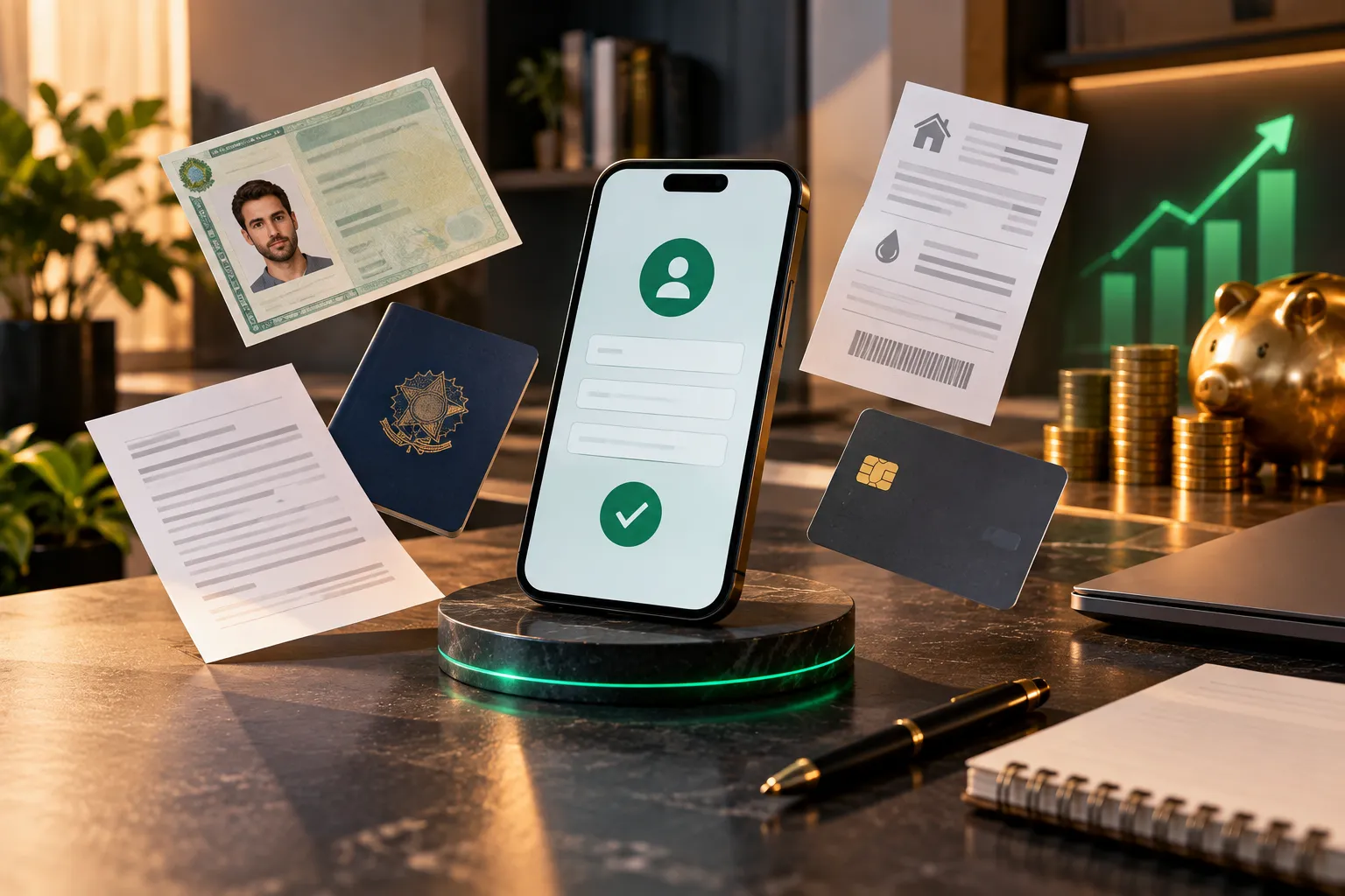 Documentos necessários para cadastrar em uma corretora de investimentos