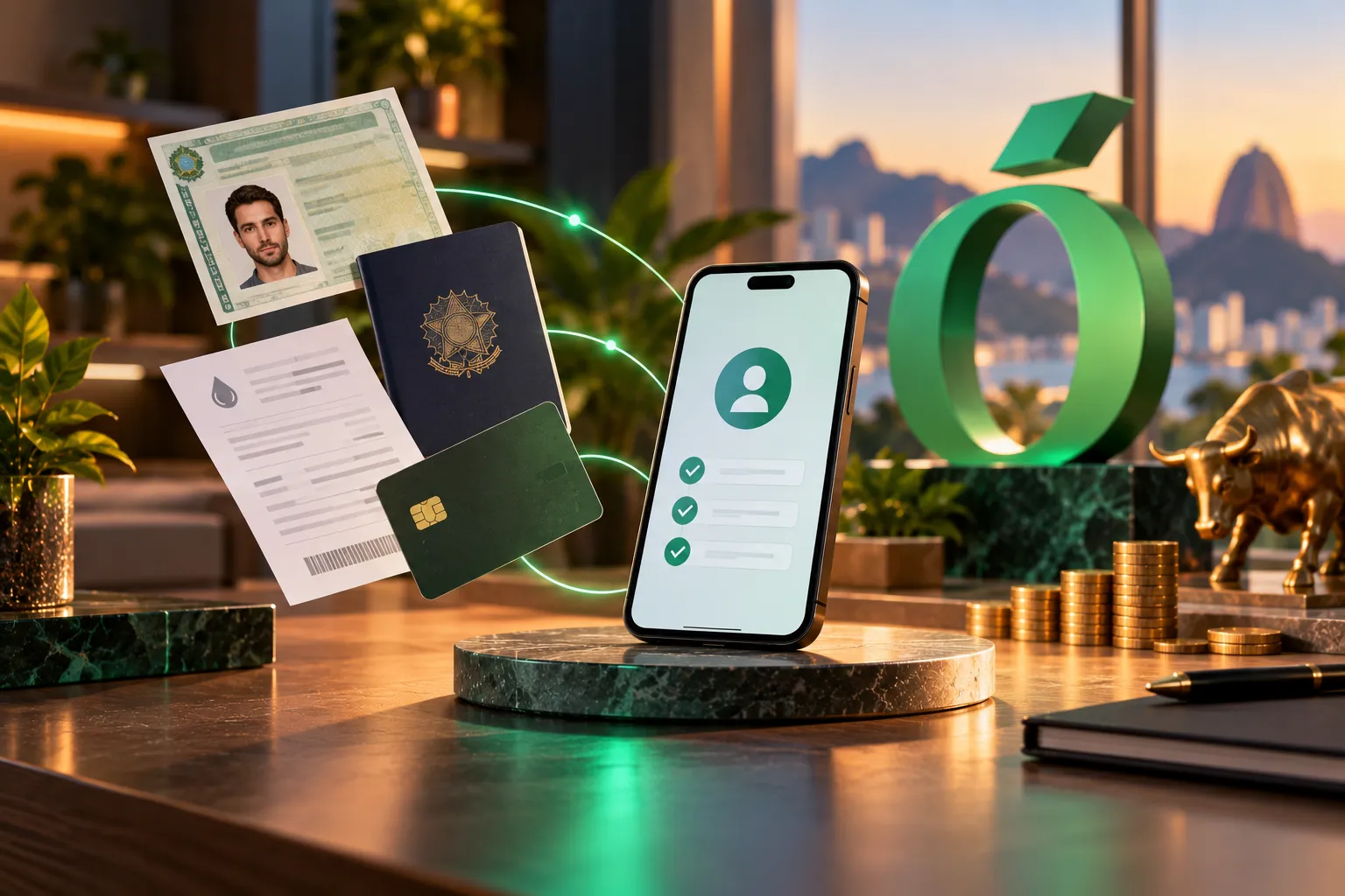 Documentos necessários para criar uma conta Órama